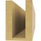 Ekena Millwork 4in. W x 6in. H x 32in. L Garner Woodgrain TimberThane Rafter Tail, Primed Tan RFTUR04X06X32GARRCPR - alternate 4